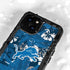 NFL Detroit Lions Tropical Print iPhone 15 Waterproof Case